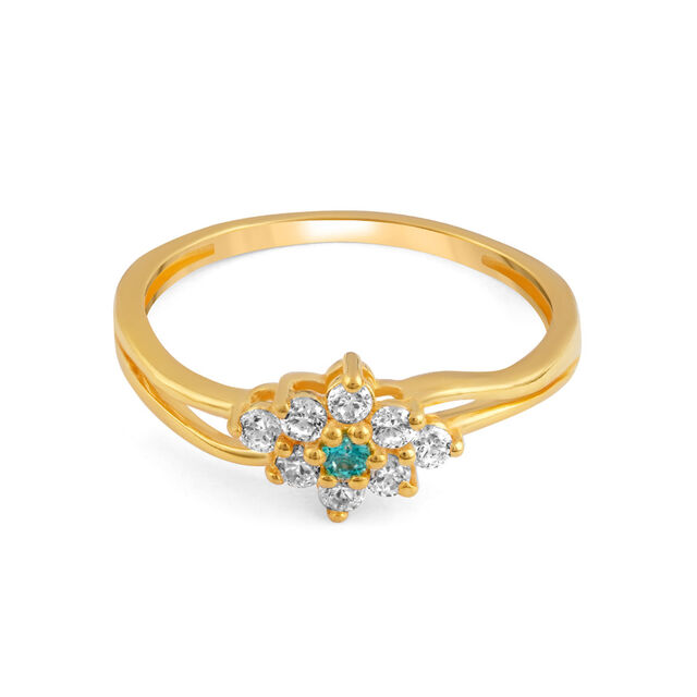 Tanishq 22 Karat Gold Finger Ring for Women