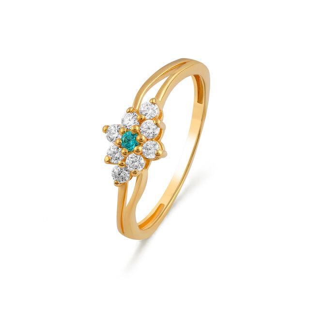 Tanishq 22 Karat Gold Finger Ring for Women