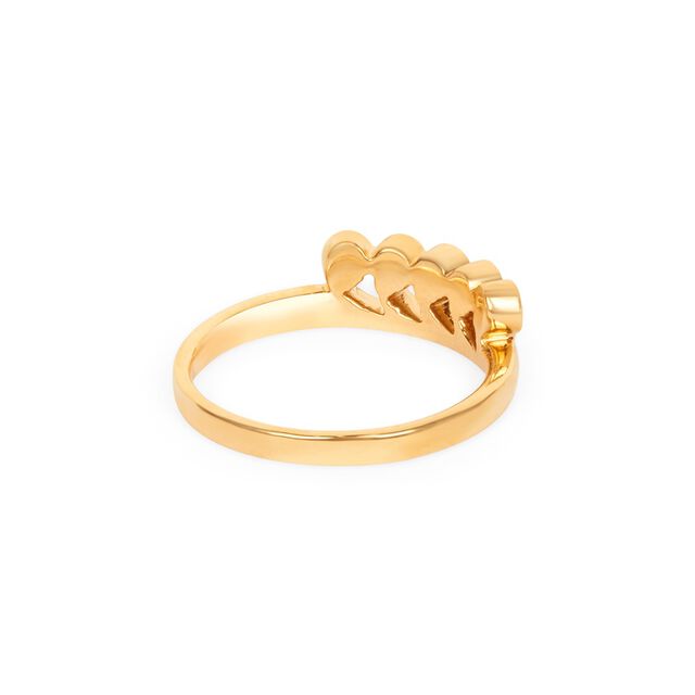 Tanishq 22KT Diamond Finger Ring for Women 5