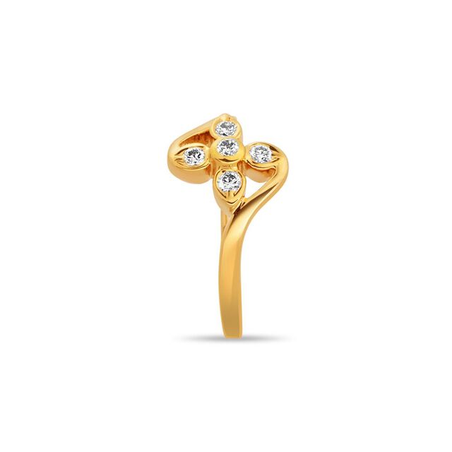 Tanishq 22 Karat Gold Finger Ring 