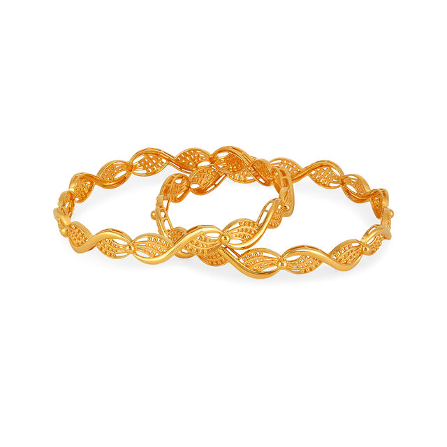 Tanishq 22KT Gold Bangle for Women 4
