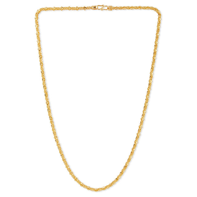 Tanishq 22 Karat Gold Chain for Women 