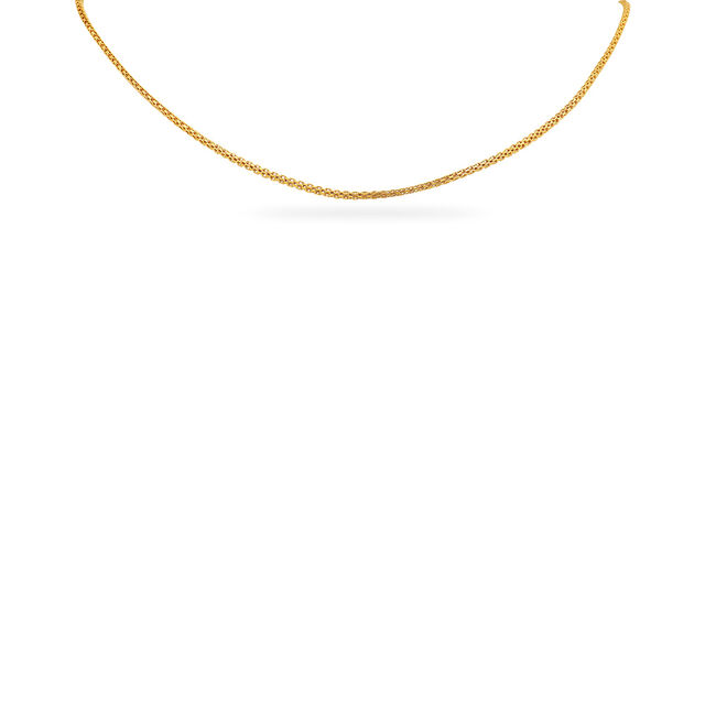 Tanishq 22KT Gold Chain for Women 