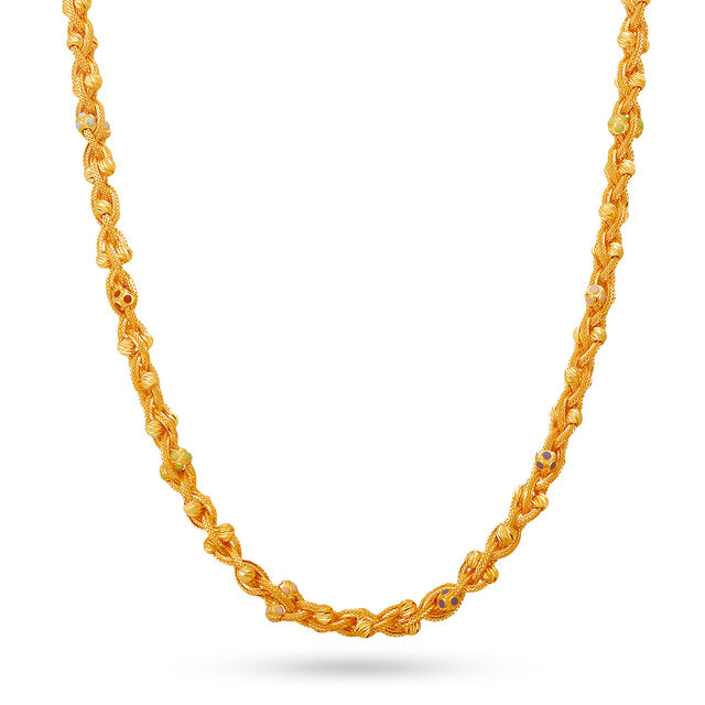 Tanishq 22 Karat Gold Chain for Women