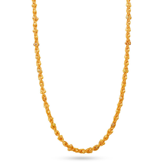 Tanishq 22 Karat Gold Chain for Women