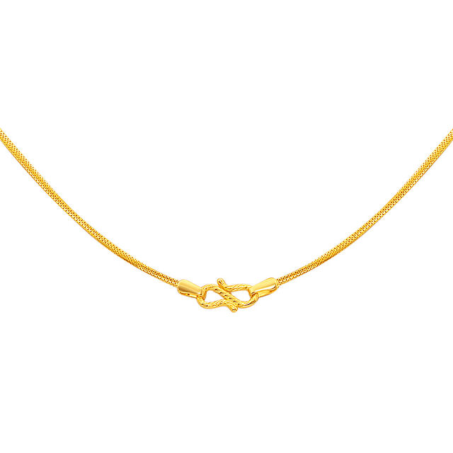 Tanishq 22 Karat Gold Chain for Women