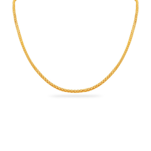 Tanishq 22 Karat Gold Chain for Women