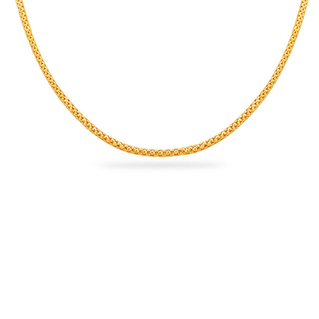 Tanishq 22 Karat Gold Chain for Women