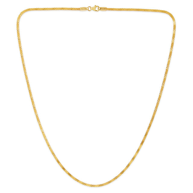 Tanishq 22 Karat Gold Chain for Women 