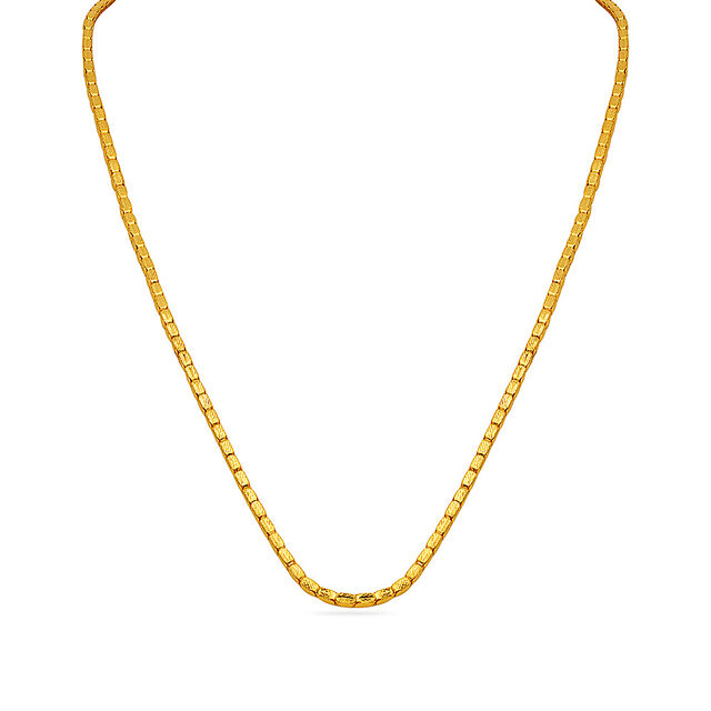 Tanishq 22 Karat Gold Chain for Women