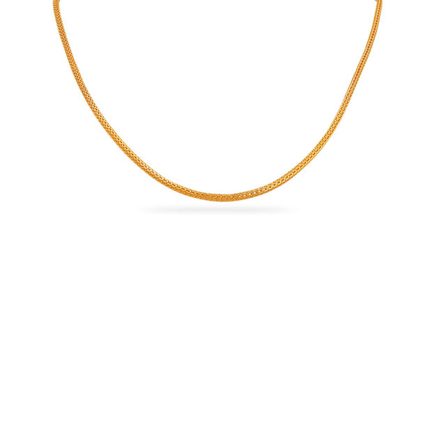Tanishq 22 Karat Gold Chain for Women