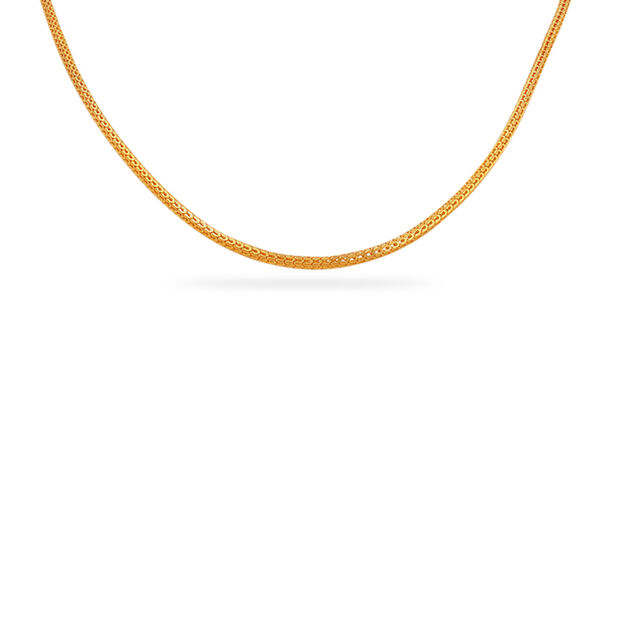 Tanishq 22 Karat Gold Chain for Women