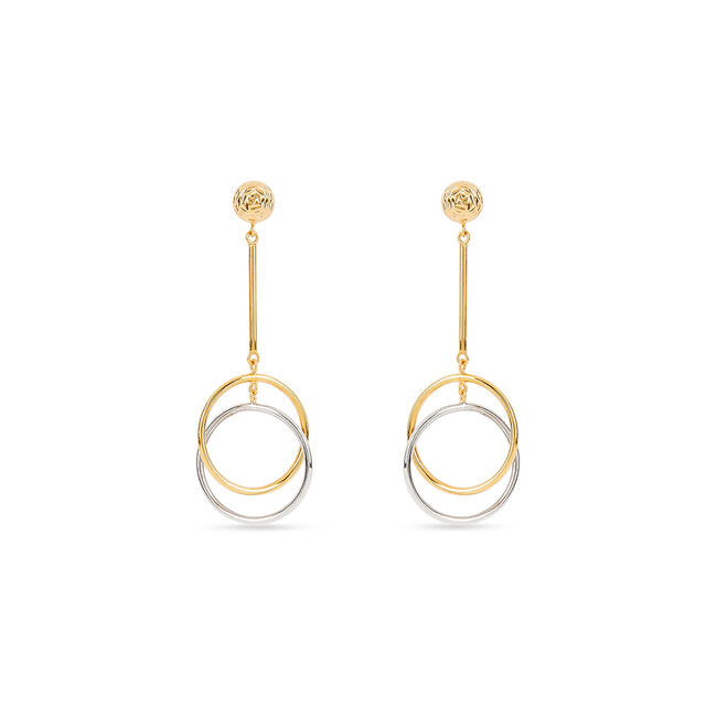 Tanishq 22KT Gold Earrings for Women 