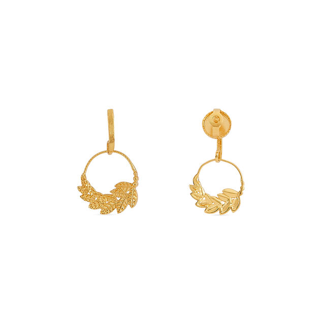 Tanishq 22KT Gold Earrings for Women 3