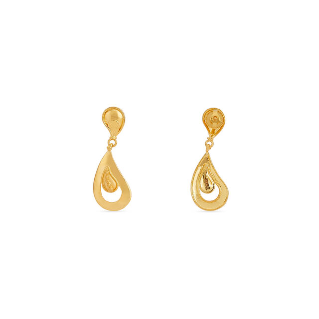 Tanishq 22KT Gold Earrings for Women 3