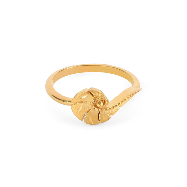 Tanishq 22 Karat Gold Finger Ring for Women