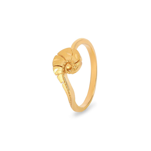 Tanishq 22 Karat Gold Finger Ring for Women