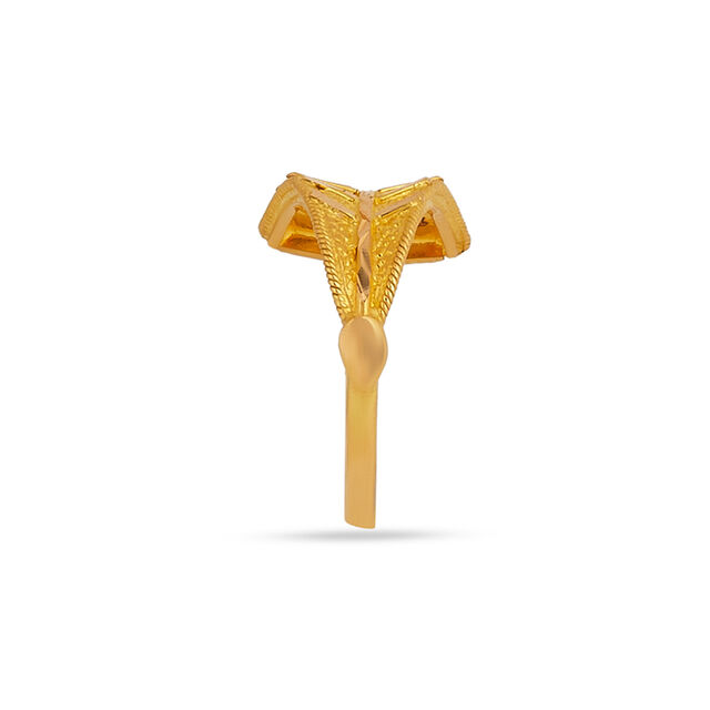 Tanishq 22KT Gold Finger Ring for Women 3