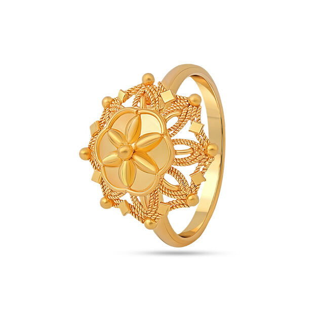 Enchanting 22 Karat Gold Ring