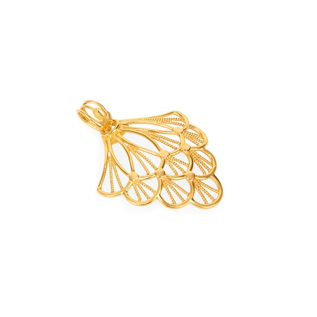 Tanishq 22KT Gold Pendant for Women 2