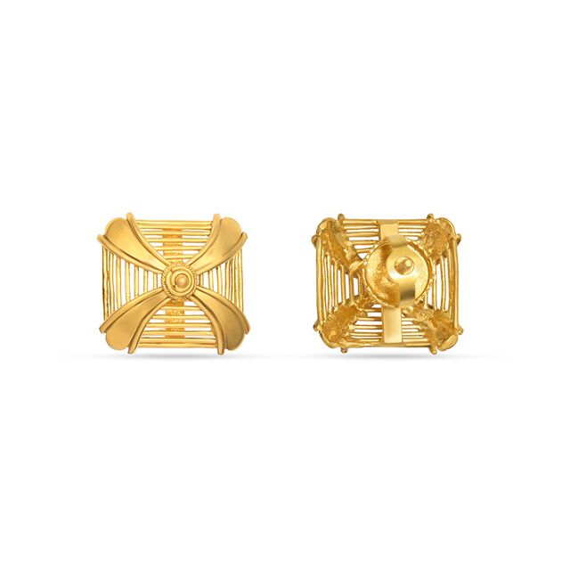 Tanishq 22KT Gold Earrings 4