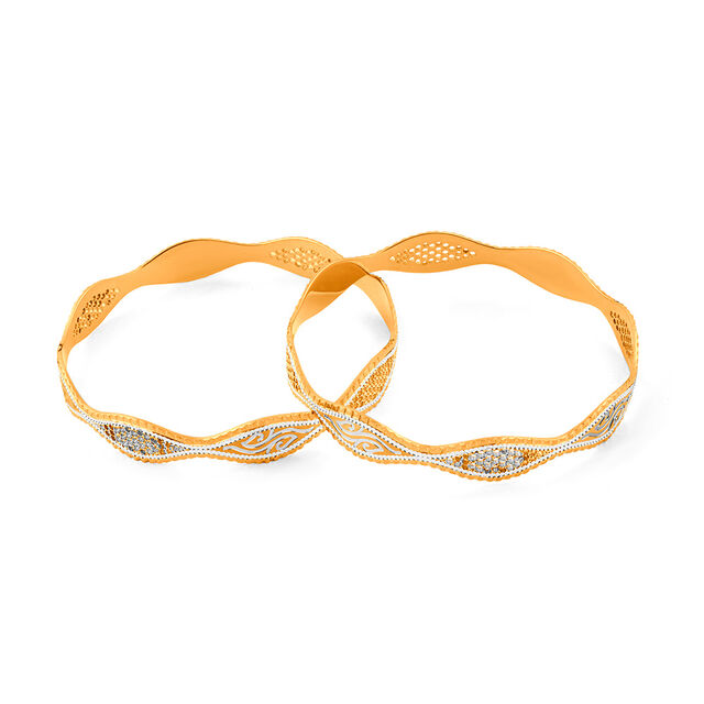 Tanishq 22 Karat Gold Bangle for Women 