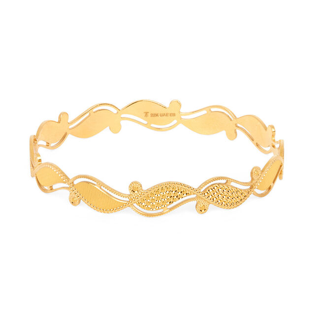 Tanishq 22KT Gold Bangle for Women 