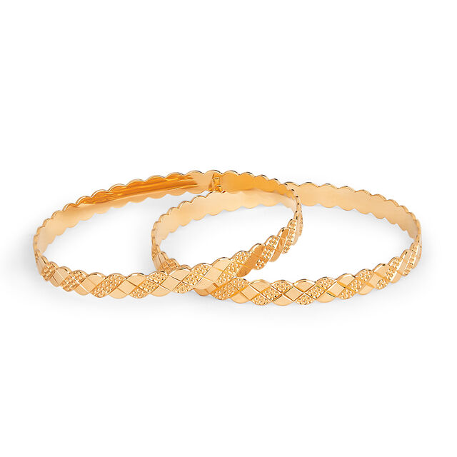Tanishq 22KT Gold Bangle for Women 2