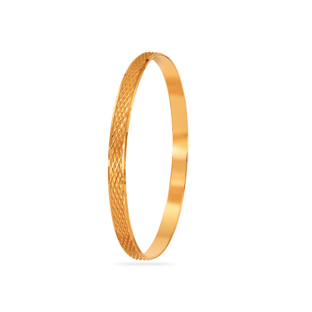 Tanishq 22 Karat Gold Bangle for Women