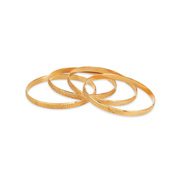 Tanishq 22 Karat Gold Bangle for Women