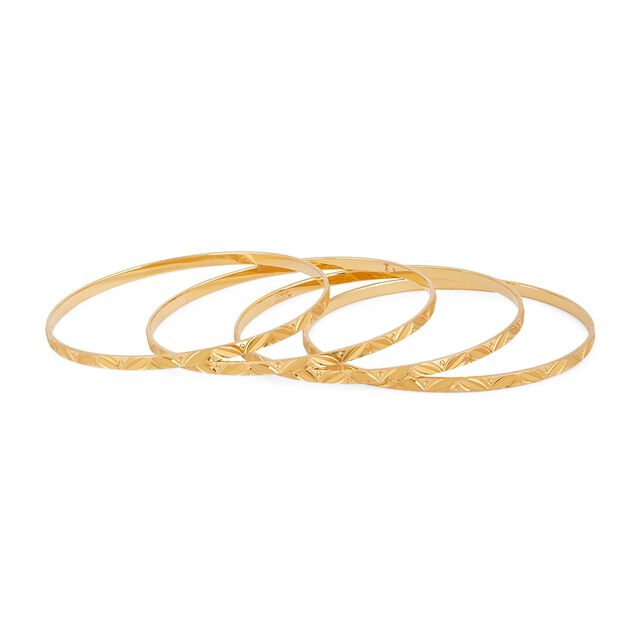 Tanishq 22KT Gold Bangle for Women 4