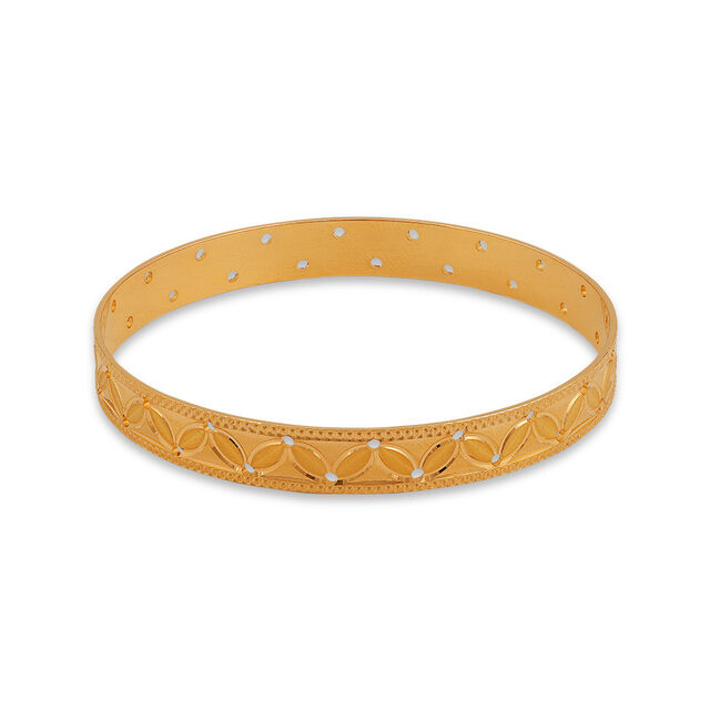 Classic Gold Leaf Bangle