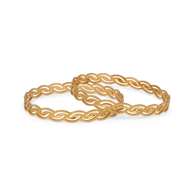 Tanishq 22KT Gold Bangle for Women 2