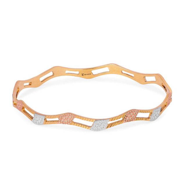 Tanishq 22KT Gold Bangle for Women 