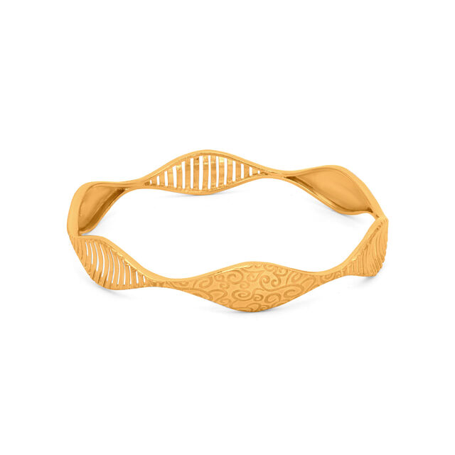 Tanishq 22 Karat Gold Bangle for Women