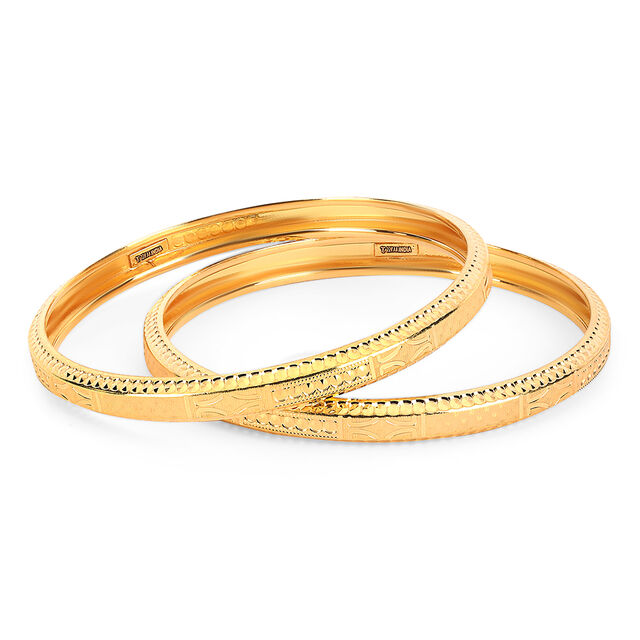 Tanishq 22 Karat Gold Bangle for Women