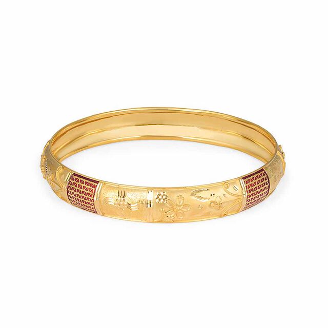 Tanishq 22KT Gold Bangle for Women 