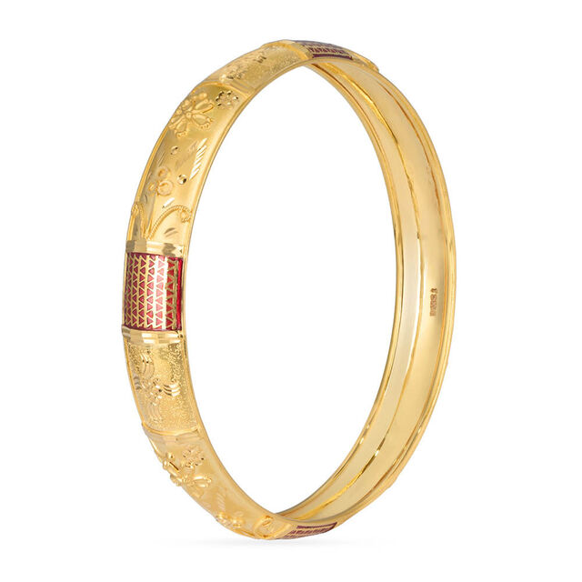 Tanishq 22KT Gold Bangle for Women 2
