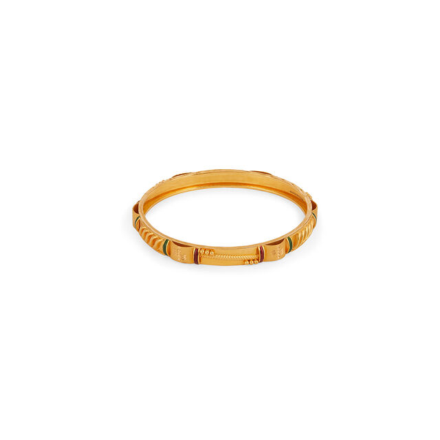 Tanishq 22KT Gold Bangle for Women 