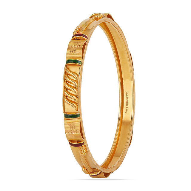 Tanishq 22KT Gold Bangle for Women 3