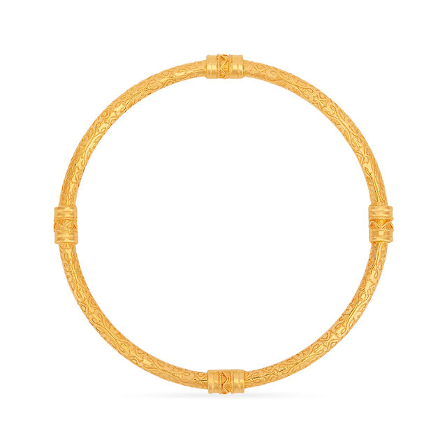 Tanishq 22KT Gold Bangle for Women 3
