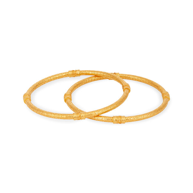 Tanishq 22KT Gold Bangle for Women 4