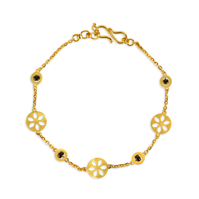 Tanishq 22KT Gold Bracelet for Women 3