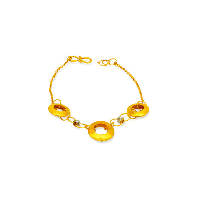 Tanishq 22 Karat Gold Bracelet for Women 