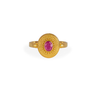 Tanishq 22KT Gold Finger Ring for Women