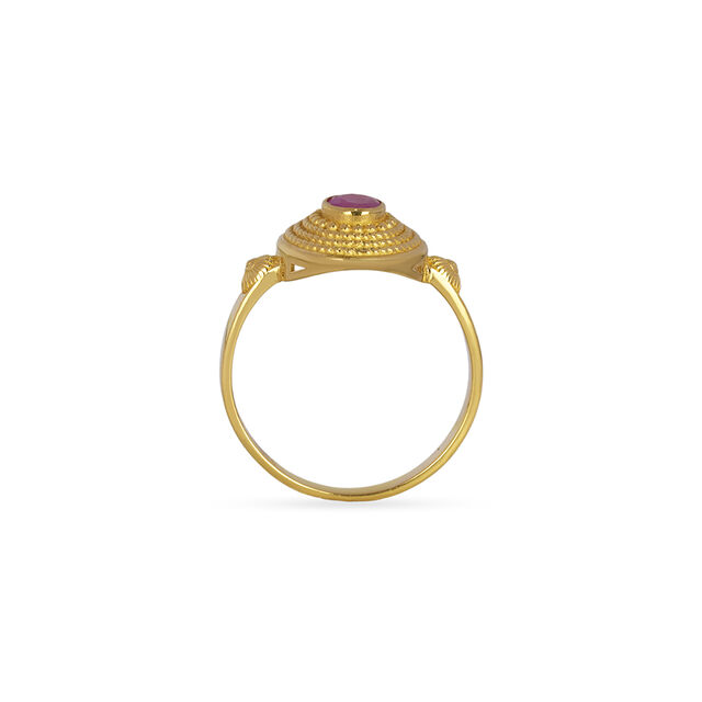 Tanishq 22KT Gold Finger Ring for Women 3