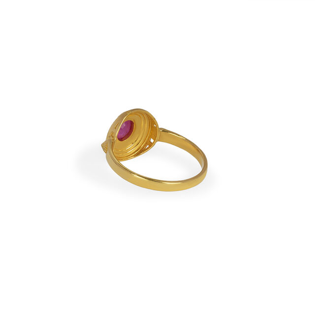 Tanishq 22KT Gold Finger Ring for Women 4