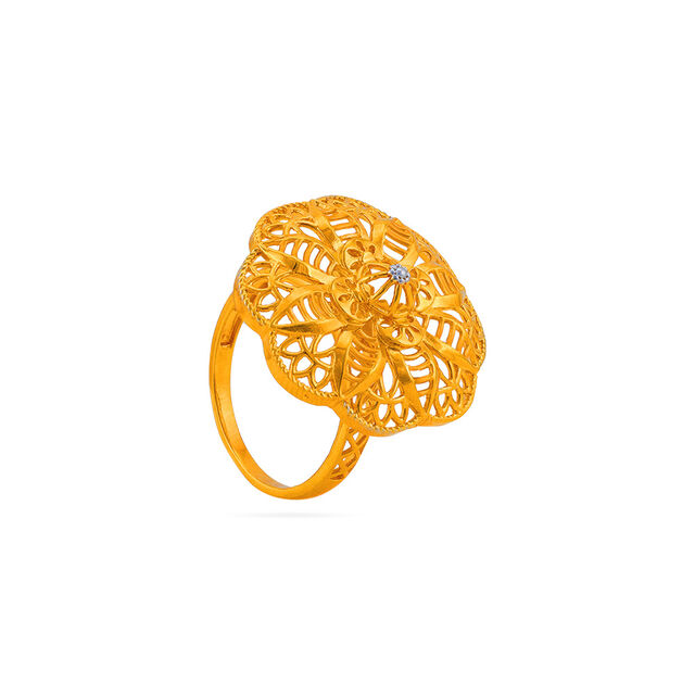 Vintage-Inspired Antique Filigree Ring