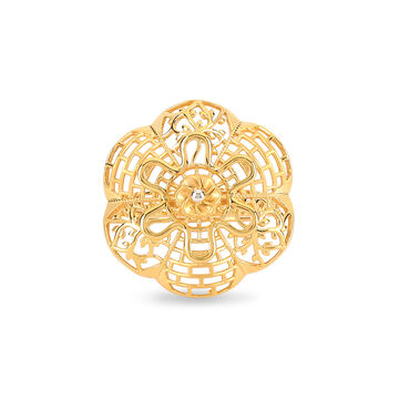 Tanishq 22 Karat Gold Finger Ring for Women