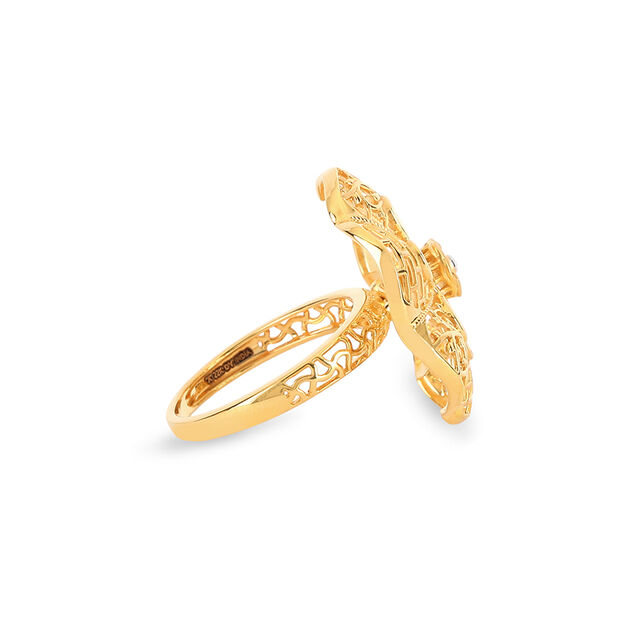 Tanishq 22 Karat Gold Finger Ring for Women